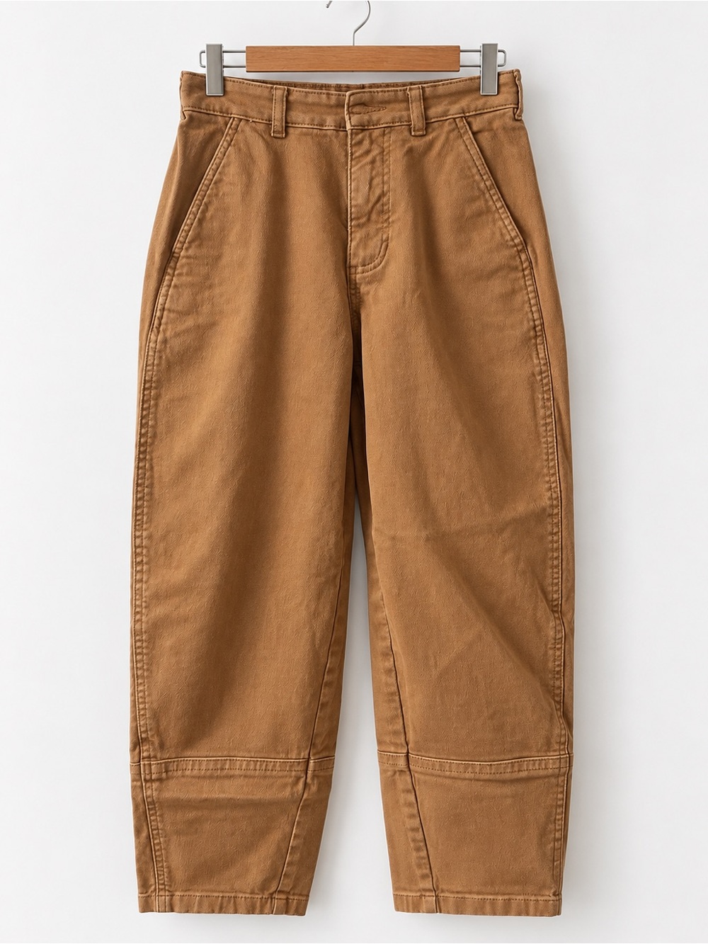 Everlane The Utility Barrel Pant in Tan